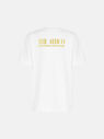 THE ATTICO ''Portofino vista mare'' t-shirt white, yellow and brown White/Burgundy SPEWCT356J063821