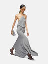 THE ATTICO Grey long dress GREY 247WCW121V082084