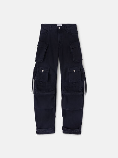 Mens Oversized Flared Black Attico Cargo Pants Trendy Hiphop Streetwear  Vibe Style From Zepplin, $89.83