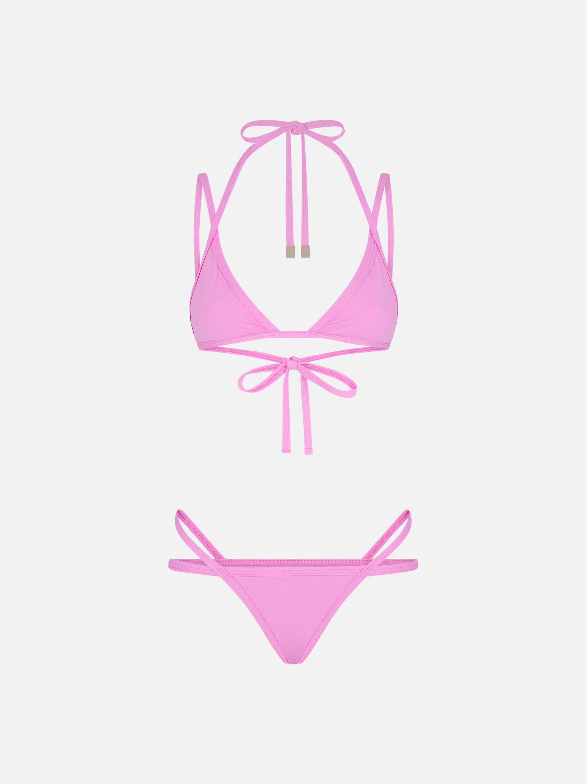 Hot pink bikini for Women | THE ATTICO®