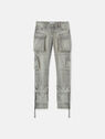 THE ATTICO ''Essie'' grey long pants GREY 237WCP113D063084