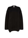 THE ATTICO Black sweater BLACK 248WCA360KW046100