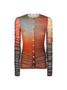 THE ATTICO Red, orange, brown and white gradient top Red/Orange/Brown/White Gradient 248WCT270PE102771