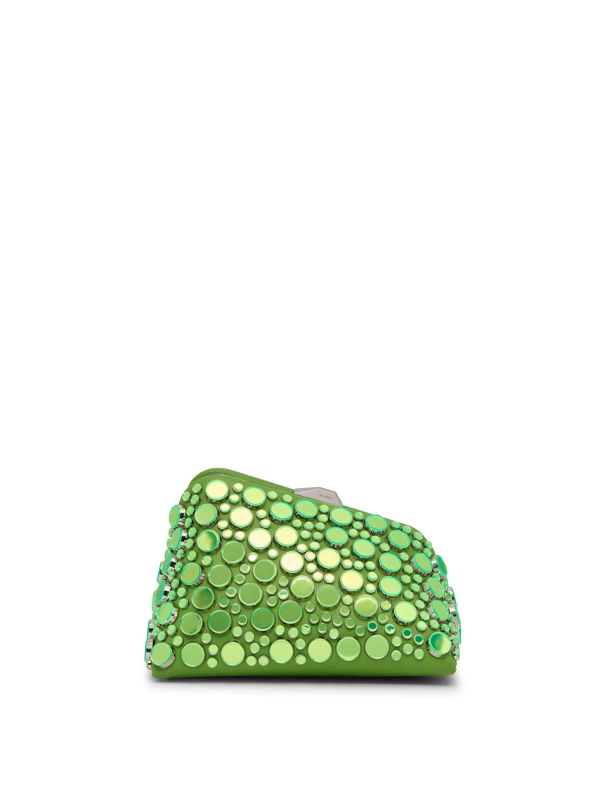 THE ATTICO ''Midnight'' fluo green mini clutch female FLUO GREEN