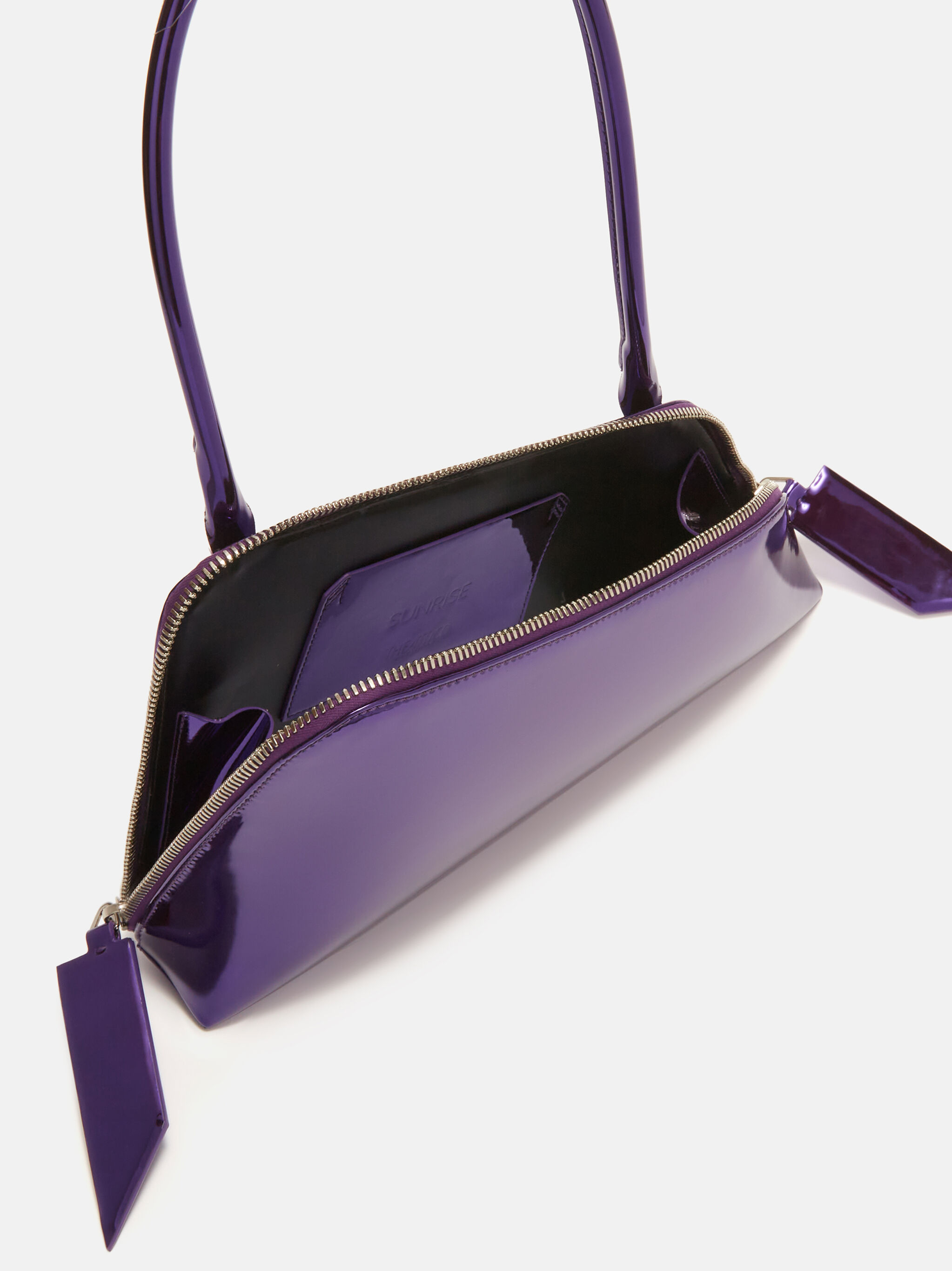 Cross-body/ shoulder bag in Crushed Grape Purple – Nelson Were