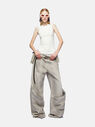 THE ATTICO Vintage grey long pants Vintage grey 247WCP198D089733
