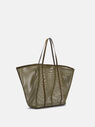 THE ATTICO ''Via del Mare'' military green tote bag Military green SPEWAH53E102828