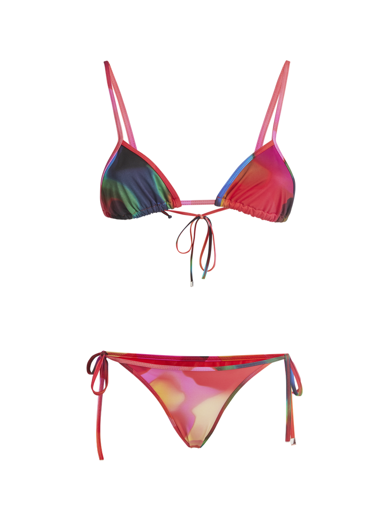 The Attico Beachwear | The Attico - Multicolour printed bikini