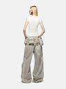 THE ATTICO Vintage grey long pants Vintage grey 247WCP198D089733