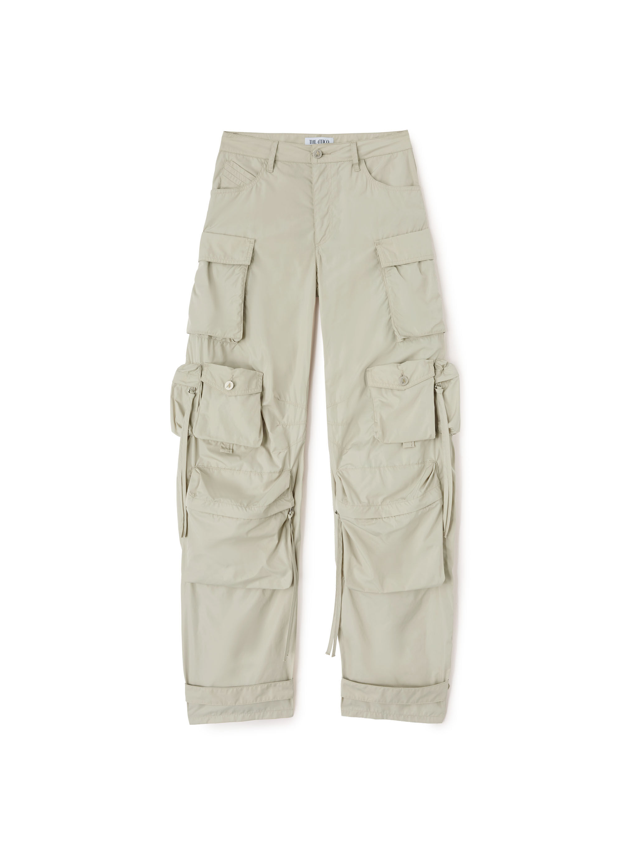 THE ATTICO ''Fern'' ivory long pants female Ivory