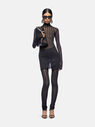 THE ATTICO Black mini dress BLACK 247WCA349KPA29100