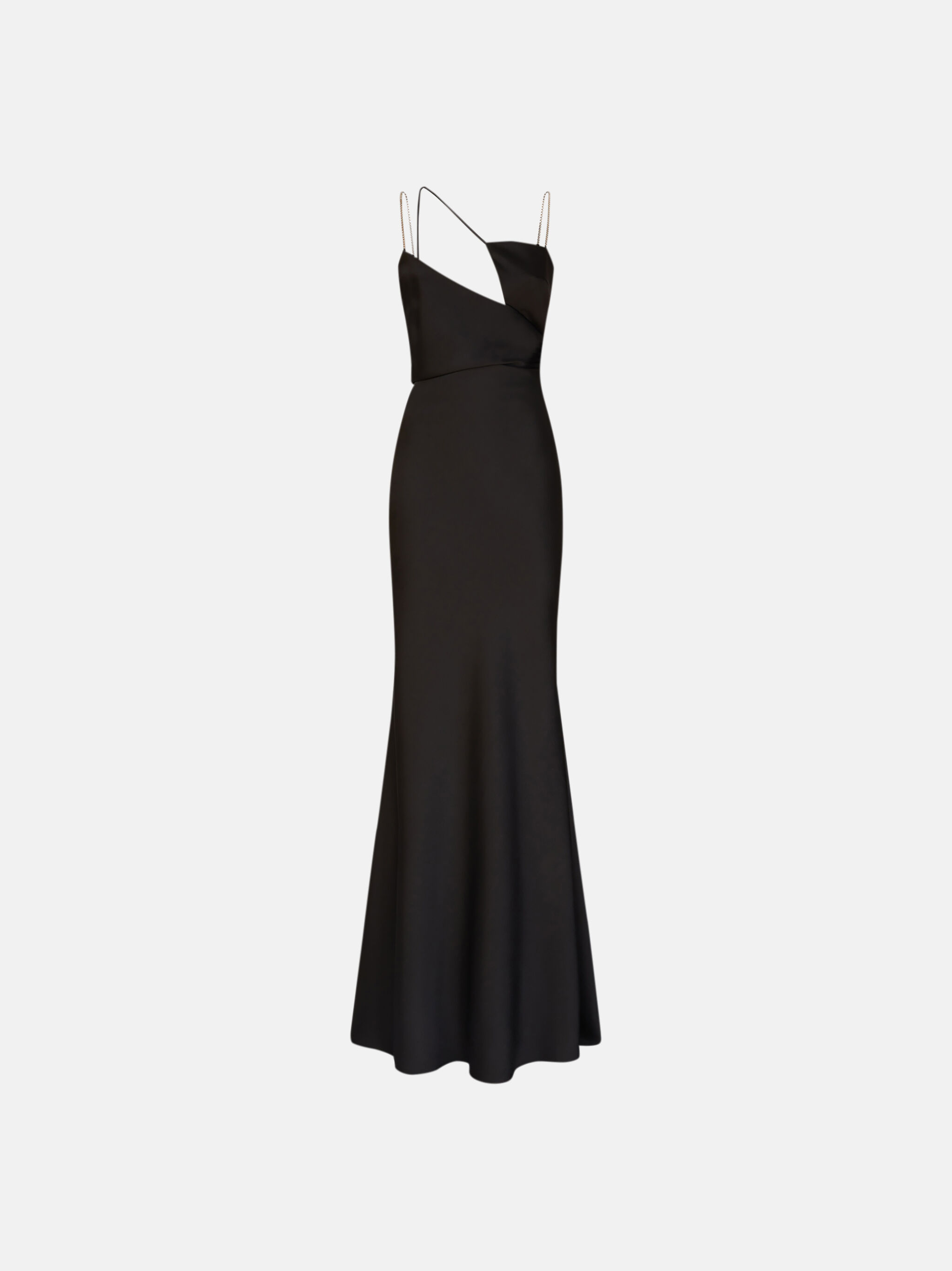 Melva'' black long dress for Women | THE ATTICO®