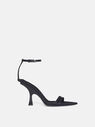 THE ATTICO ''Ester'' black sandal BLACK 248WS815V015100