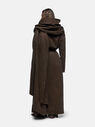 THE ATTICO Brown long coat BROWN SPEWCC62C093064