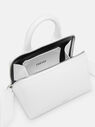 THE ATTICO ''Friday'' optical white mini handbag OPTIC WHITE 231WAH02L019439
