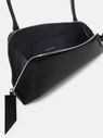 THE ATTICO ''Sunrise'' black shoulder bag BLACK 236WAH42L019100