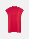 THE ATTICO ''Laurie'' vibrant red t-shirt Vibrant red 248WCT182J025278