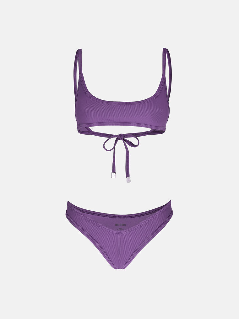Shop Attico Purple Bikini
