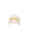 THE ATTICO ''Portofino'' cap off-white and yellow White/yellow SPEWAC38C110581