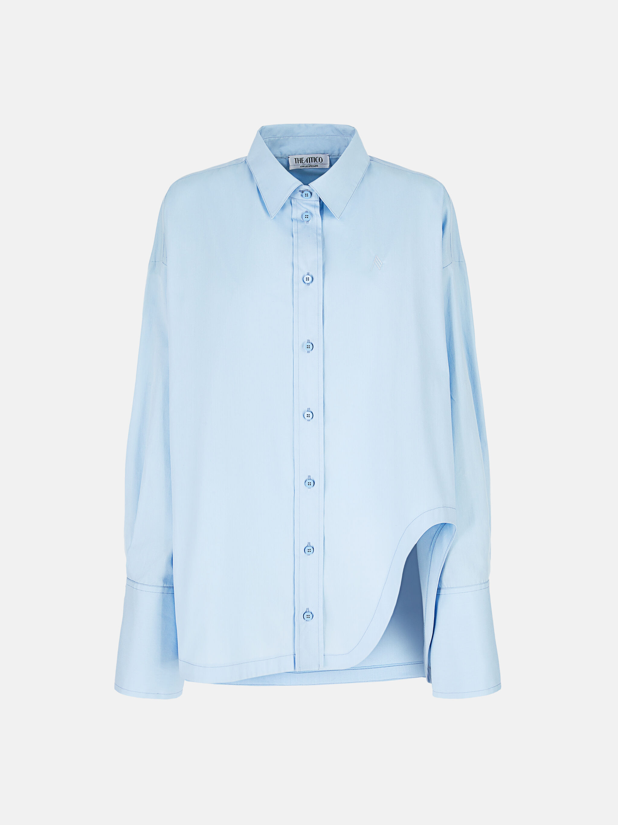 Diana'' dusty blue shirt for Women | THE ATTICO®