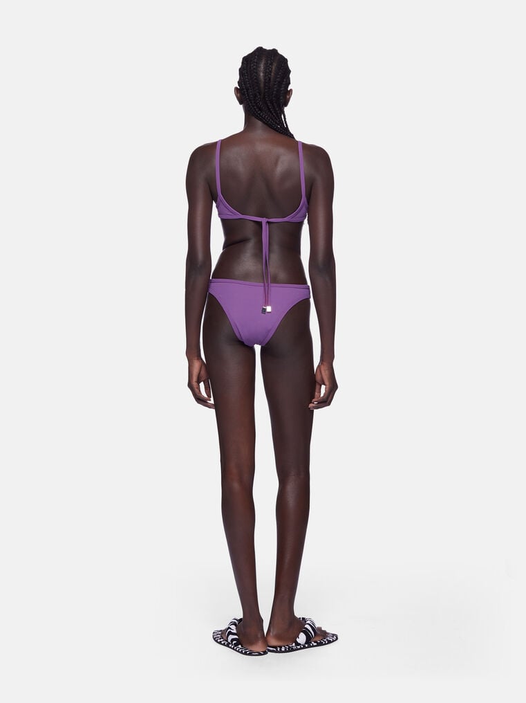 Shop Attico Purple Bikini