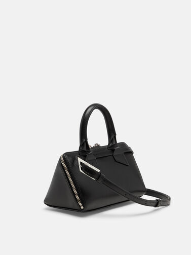 The Attico Sunset black handbag