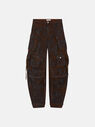 THE ATTICO Grey and rust long pant Grey/rust SPEWCP180C106829