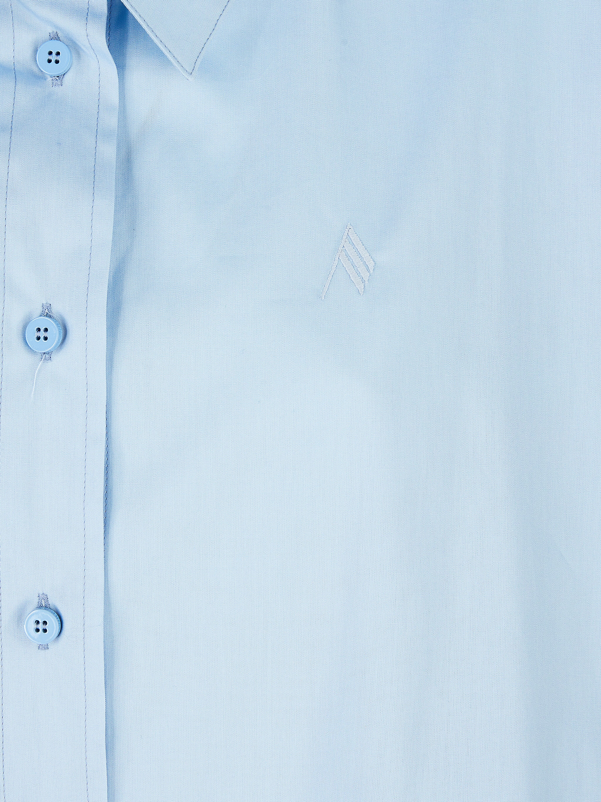 Diana'' dusty blue shirt for Women | THE ATTICO®