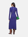 THE ATTICO Blue midi dress BLUE 248WCM158E100015