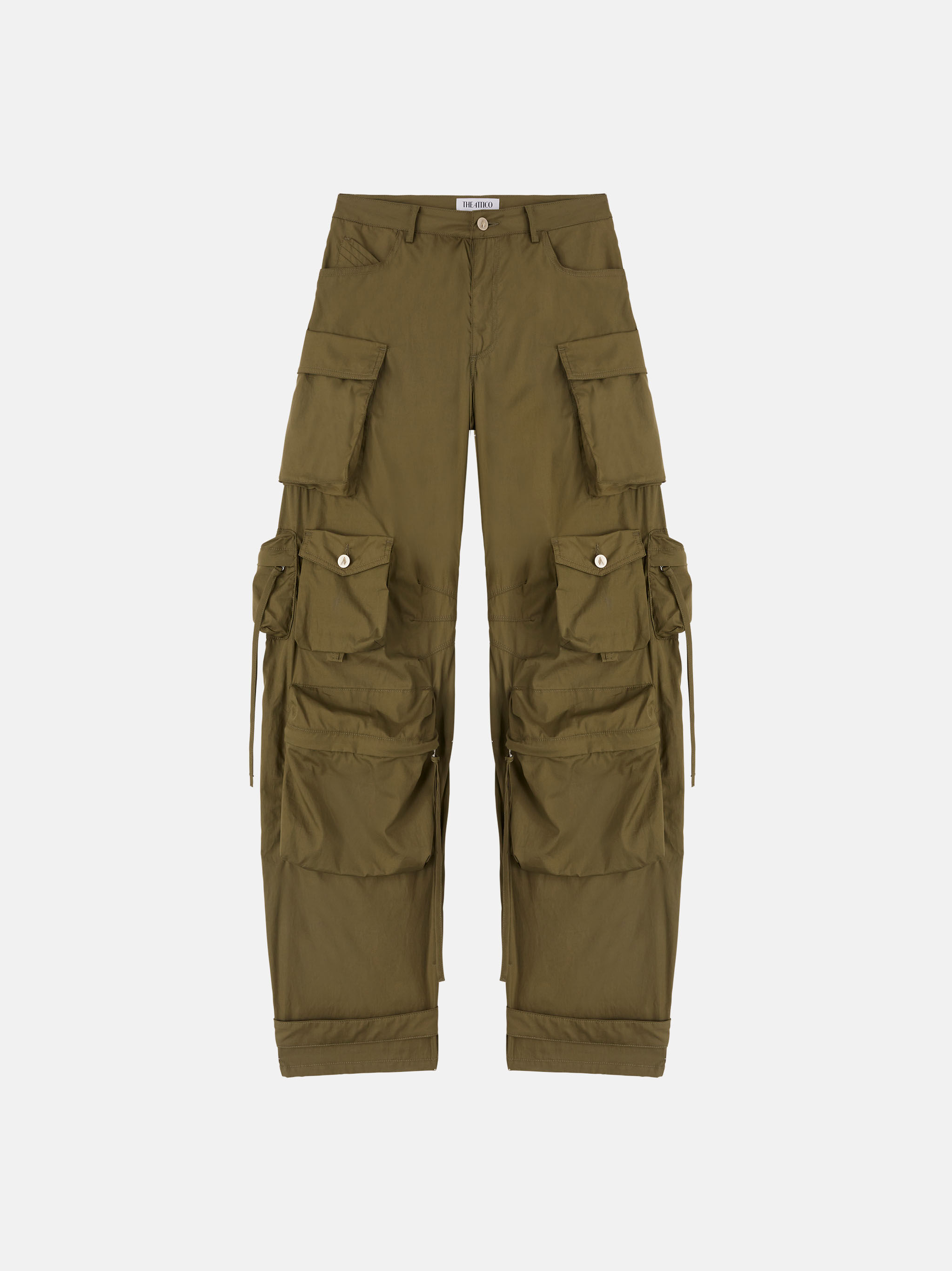 Fern'' military long pants for Women | THE ATTICO®