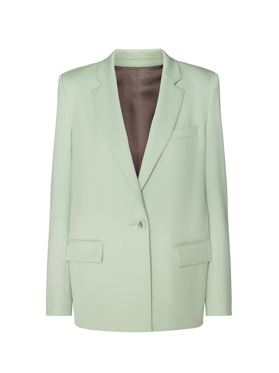 ''Bianca'' sage green blazer for Women | THE ATTICO®