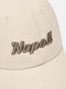THE ATTICO ''Napoli'' cap off-white and military green WHITE/GREEN SPEWAC36C110467