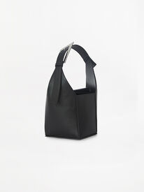 The Attico 6pm Geometric Leather Tote Bag