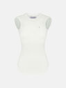 THE ATTICO ''Reese'' ice tank top ICE 247WCT185J025042