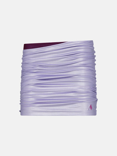 Find The Spotlight Feather Skirt In Lavender • Impressions Online