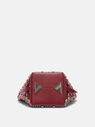 THE ATTICO ''Via dei Giardini 15'' red tote bag Dark red 246WAH48L019R435