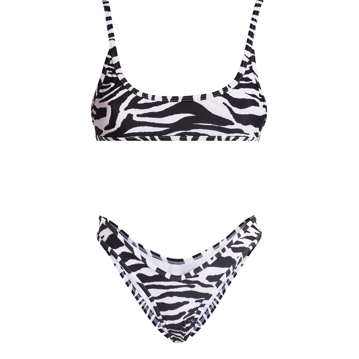Women's Zebra-Print Plunge Tankini Top пляжная одежда V70855815Цвет: Jumbo  Abstract Zebra Black; Размер: XS купить по выгодной цене от 4698 руб. в  интернет-магазине  с до
