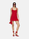 THE ATTICO Red mini dress Red 242WCA257E094010