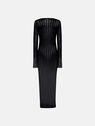 THE ATTICO Black long dress BLACK 247WCW133KPA29100