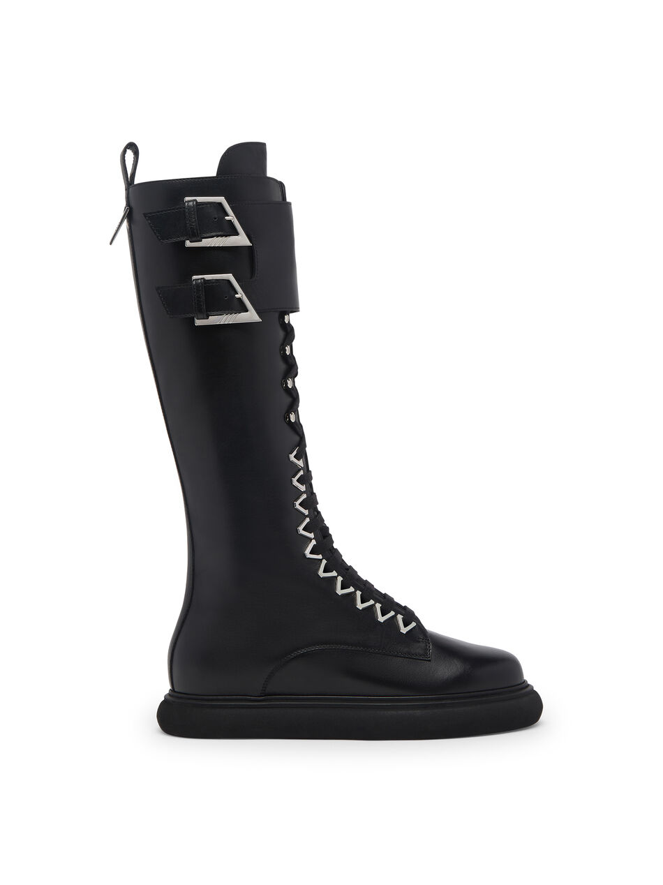 ''Selene'' black boot for Women THE ATTICO®