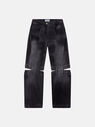 THE ATTICO Black long pants BLACK 248WCP157D097100