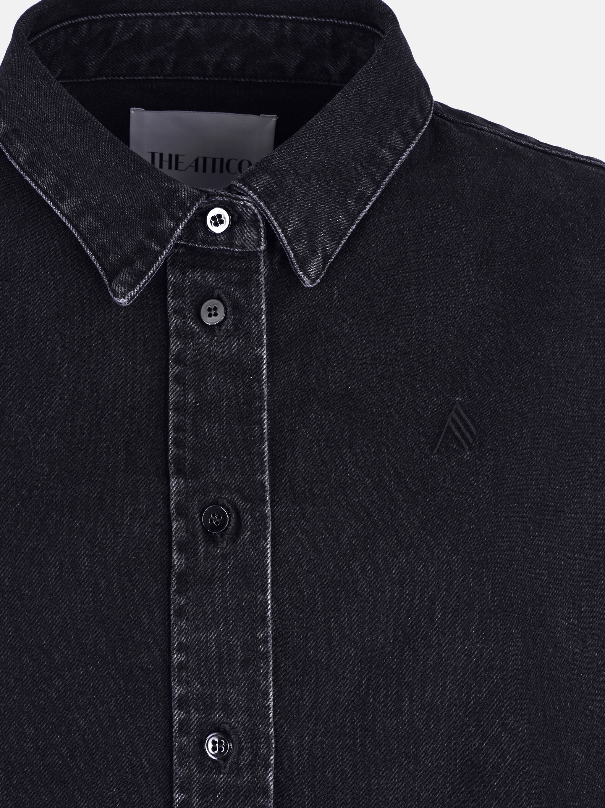 ''Diana'' black shirt for Women | THE ATTICO®