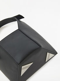 The Attico 6pm Geometric Leather Tote Bag