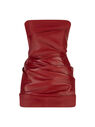 THE ATTICO Vibrant red mini dress Vibrant red 247WCA361L054278