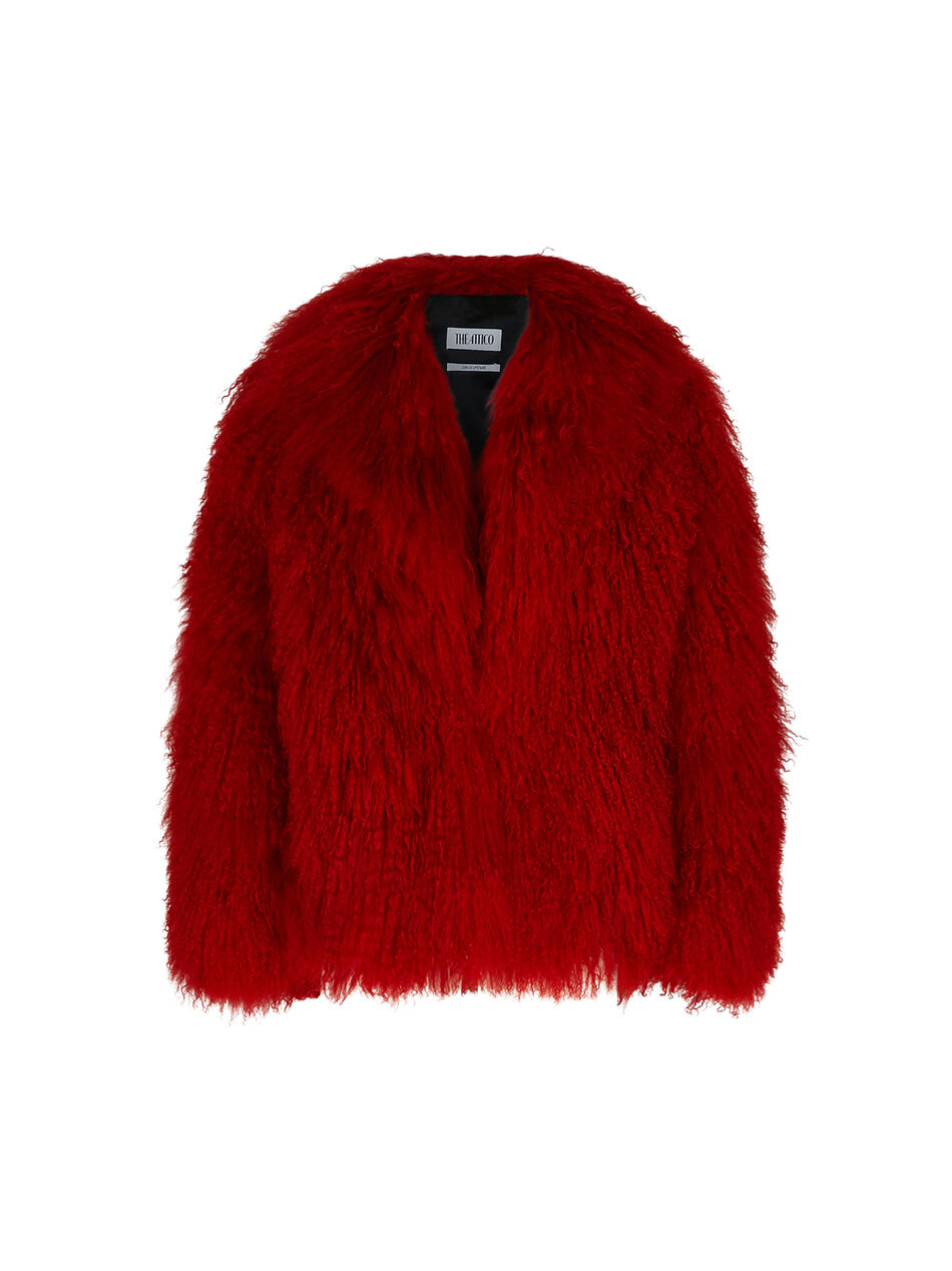 Red short coat for Women | THE ATTICO®