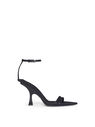 THE ATTICO ''Ester'' black sandal BLACK 248WS815V015100