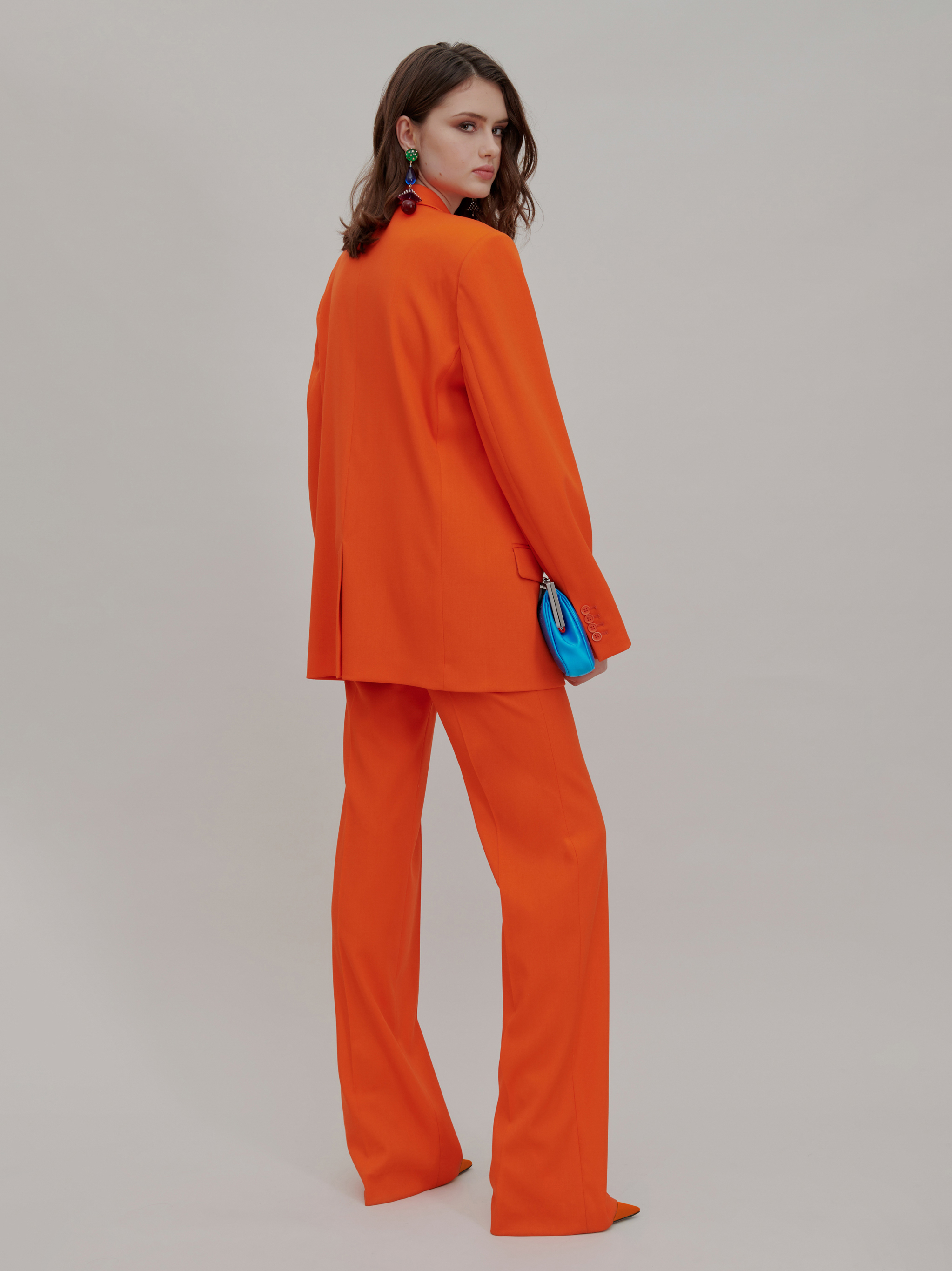 The Attico Jackets and Coats | The Attico - Orange blazer jacket